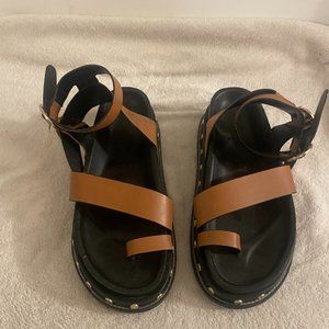 Top Shop Fawn Studded Platform Sandals